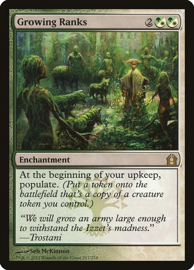 Image for Growing Ranks (217) [Return to Ravnica] - Magic: The Gathering