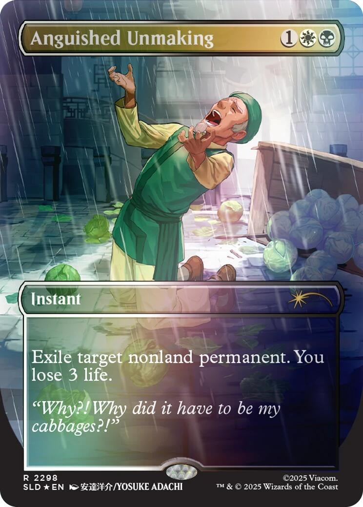 Image for Anguished Unmaking (2298) (Rainbow Foil) (2298) [Secret Lair Drop Series] - Magic: The Gathering