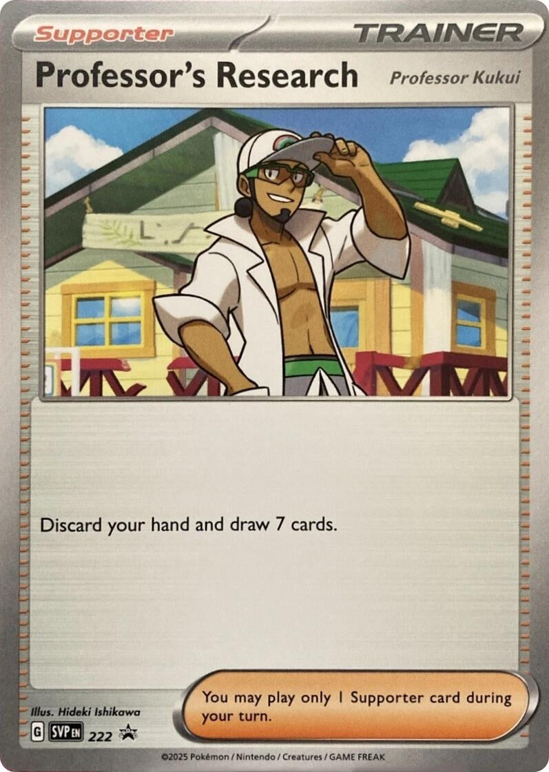 Image for Professor's Research - 222 (222) [SV: Scarlet & Violet Promo Cards] - Pokemon
