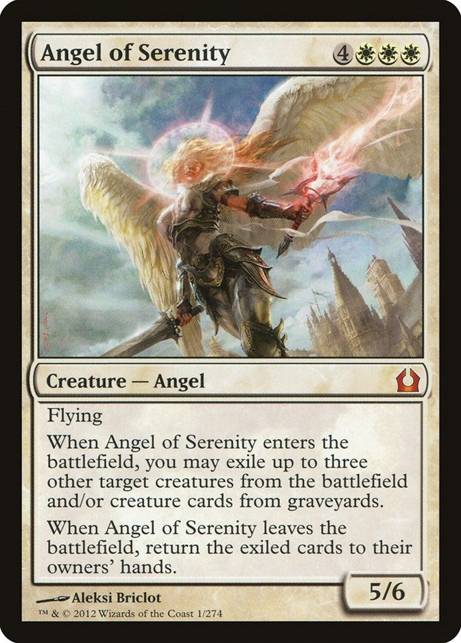 Image for Angel of Serenity (1) [Return to Ravnica] - Magic: The Gathering