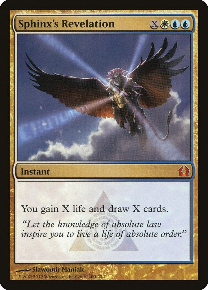 Image for Sphinx's Revelation (200) [Return to Ravnica] - Magic: The Gathering