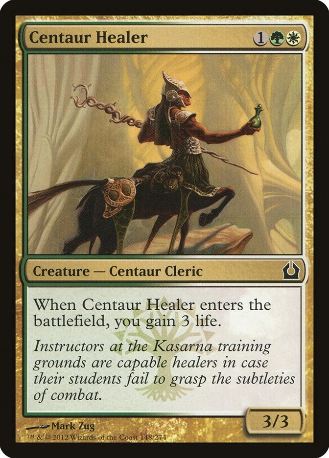 Image for Centaur Healer (148) [Return to Ravnica] - Magic: The Gathering