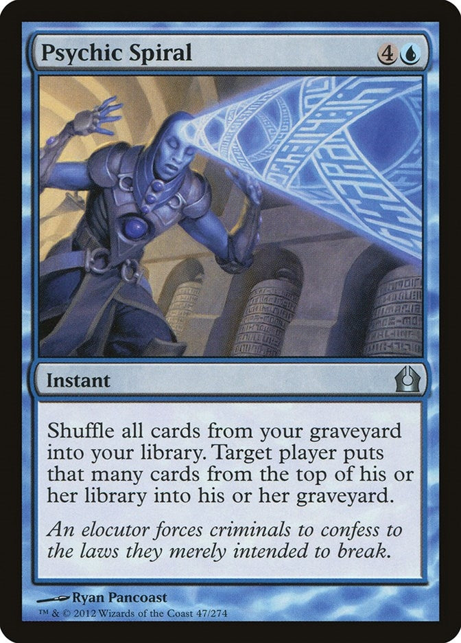 Image for Psychic Spiral (47) [Return to Ravnica] - Magic: The Gathering