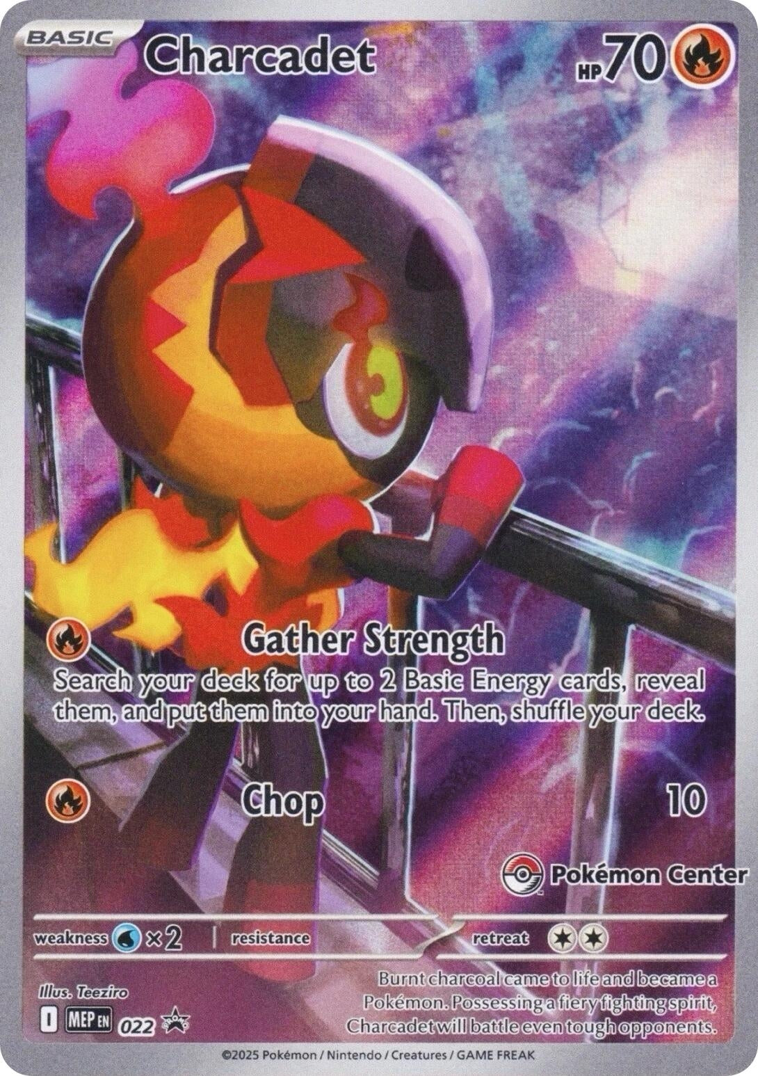 Image for Charcadet - 022 (Pokemon Center Exclusive) (022) [ME: Mega Evolution Promo] - Pokemon