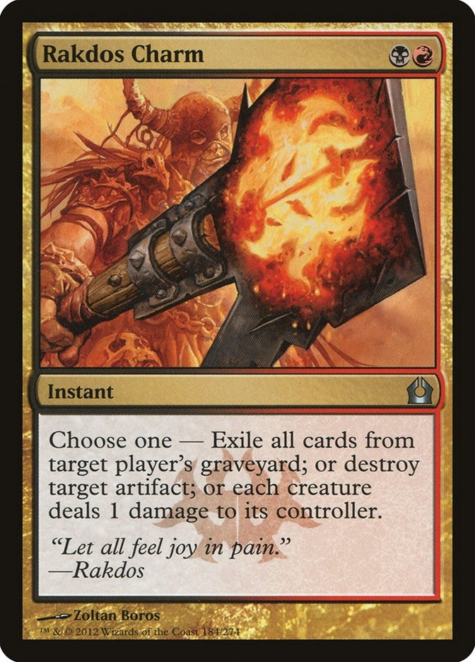 Image for Rakdos Charm (184) [Return to Ravnica] - Magic: The Gathering