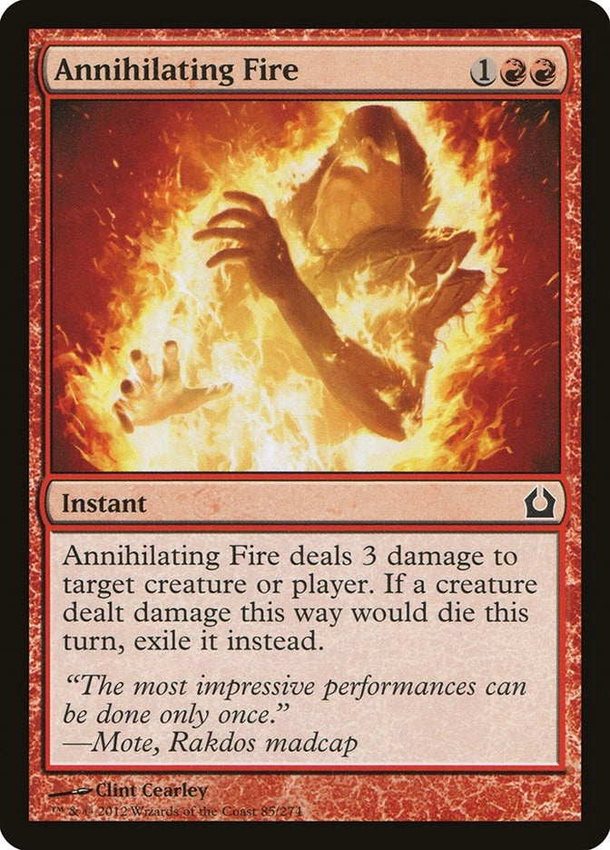 Image for Annihilating Fire (85) [Return to Ravnica] - Magic: The Gathering