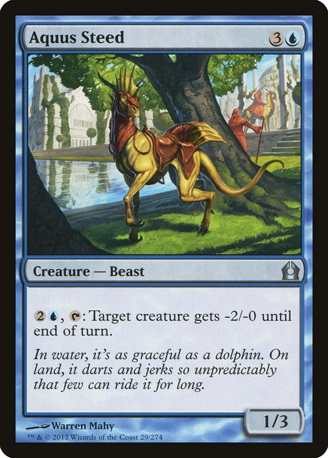 Image for Aquus Steed (29) [Return to Ravnica] - Magic: The Gathering