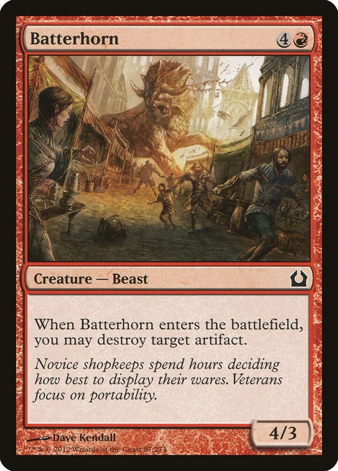 Image for Batterhorn (87) [Return to Ravnica] - Magic: The Gathering