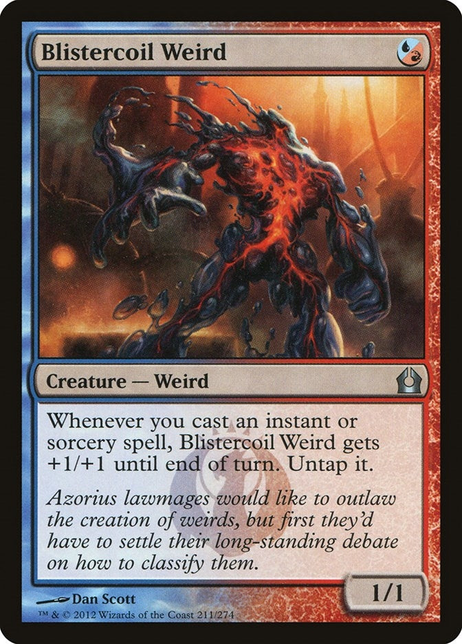 Image for Blistercoil Weird (211) [Return to Ravnica] - Magic: The Gathering