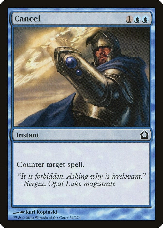 Image for Cancel (31) [Return to Ravnica] - Magic: The Gathering