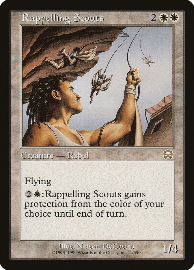 Image for Rappelling Scouts (41) [Mercadian Masques] - Magic: The Gathering