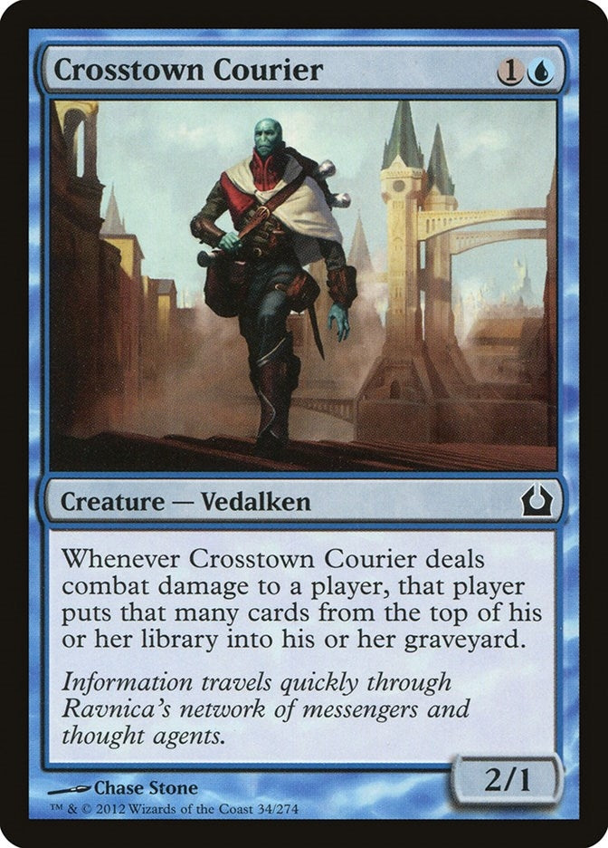 Image for Crosstown Courier (34) [Return to Ravnica] - Magic: The Gathering