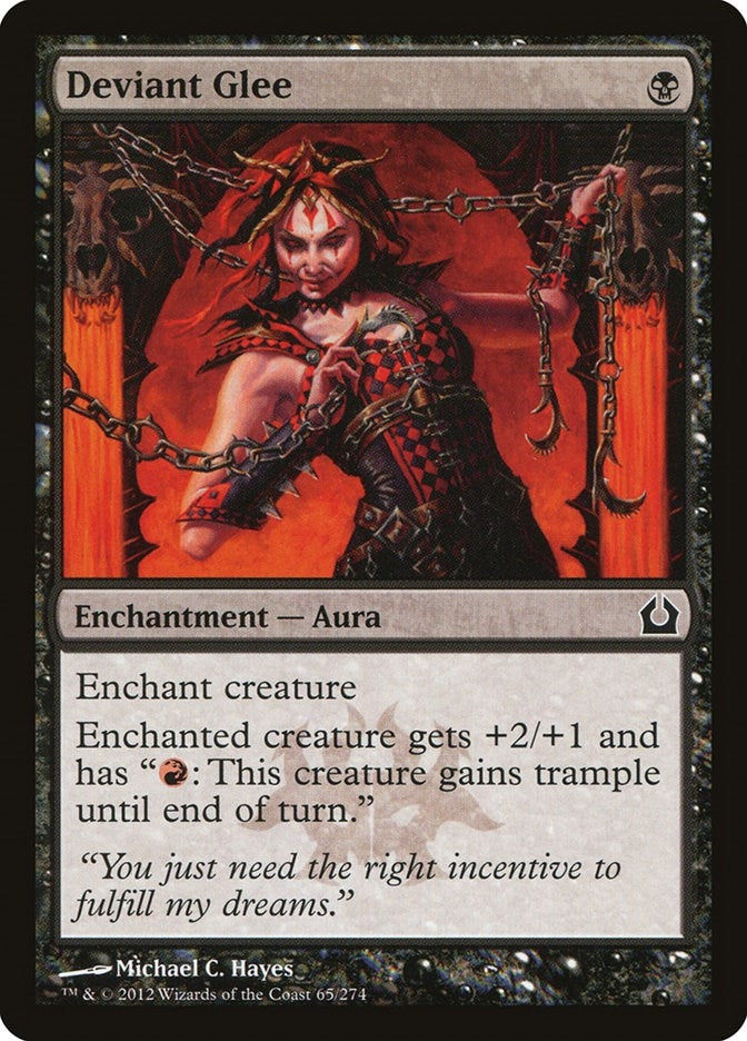 Image for Deviant Glee (65) [Return to Ravnica] - Magic: The Gathering