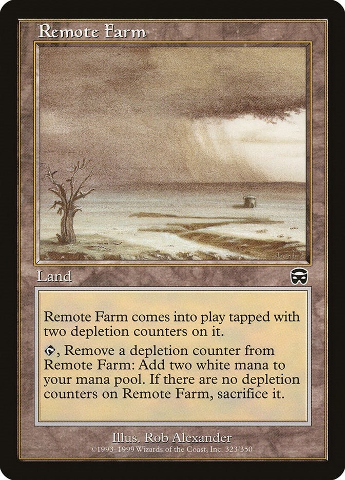 Image for Remote Farm (323) [Mercadian Masques] - Magic: The Gathering