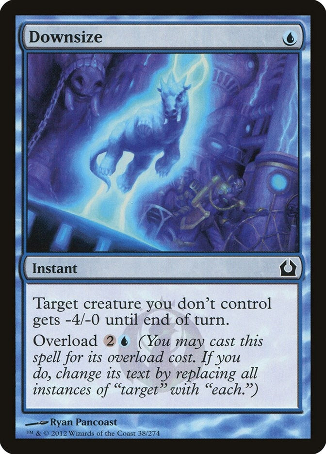 Image for Downsize (38) [Return to Ravnica] - Magic: The Gathering