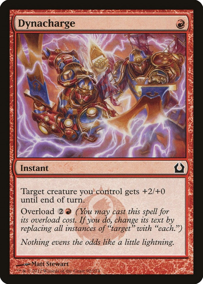 Image for Dynacharge (92) [Return to Ravnica] - Magic: The Gathering