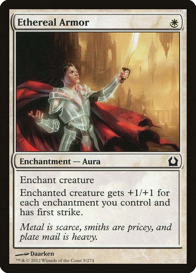 Image for Ethereal Armor (9) [Return to Ravnica] - Magic: The Gathering