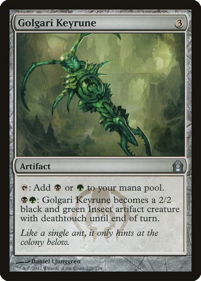 Image for Golgari Keyrune (229) [Return to Ravnica] - Magic: The Gathering