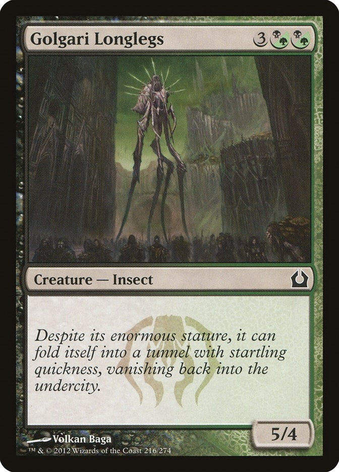 Image for Golgari Longlegs (216) [Return to Ravnica] - Magic: The Gathering