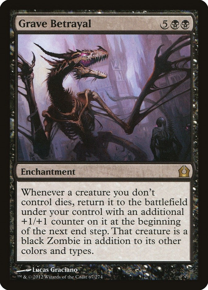 Image for Grave Betrayal (67) [Return to Ravnica] - Magic: The Gathering