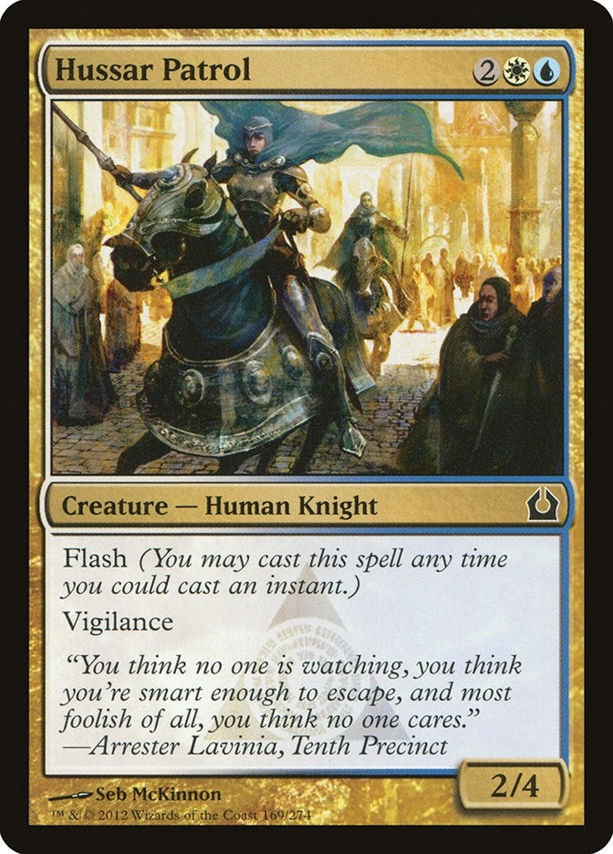 Image for Hussar Patrol (169) [Return to Ravnica] - Magic: The Gathering