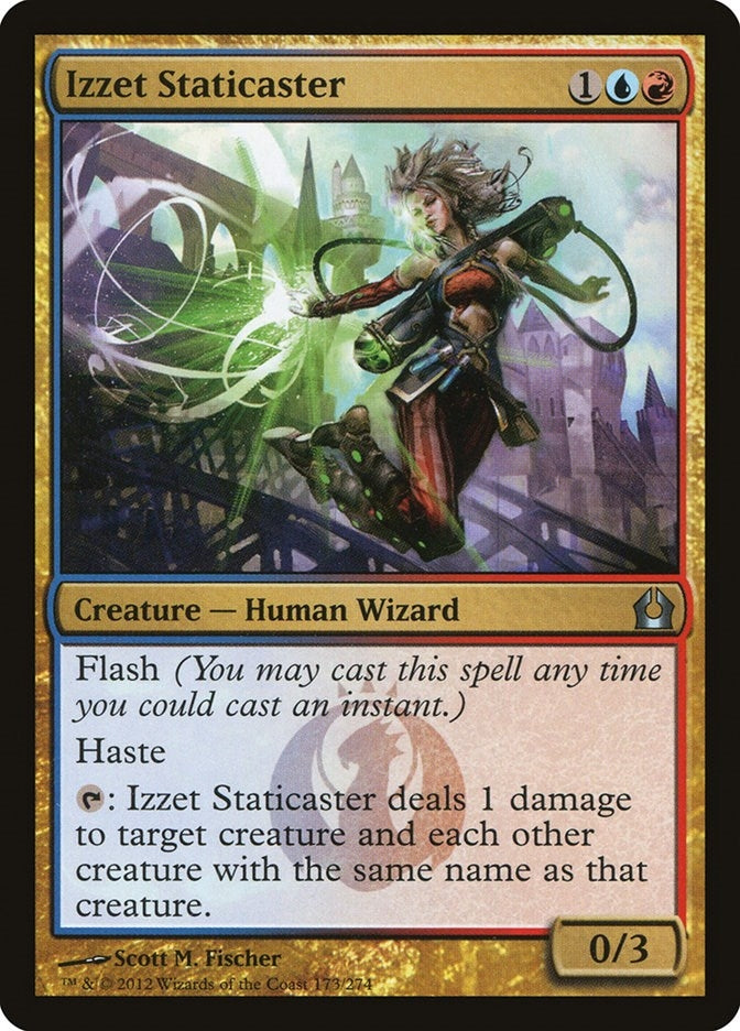 Image for Izzet Staticaster (173) [Return to Ravnica] - Magic: The Gathering