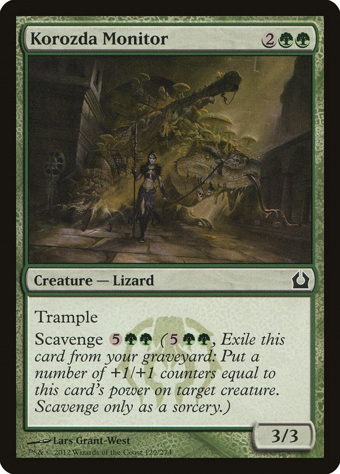 Korozda Monitor (129) [Return to Ravnica]