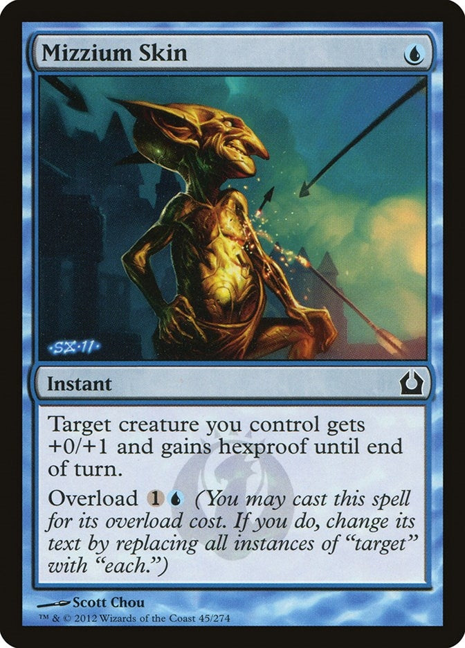 Image for Mizzium Skin (45) [Return to Ravnica] - Magic: The Gathering