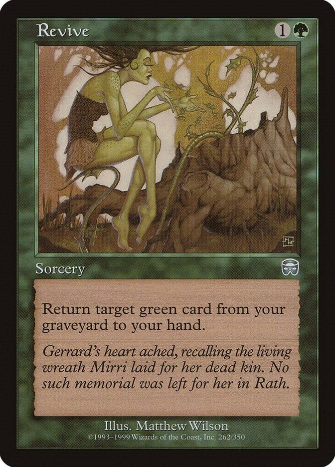 Image for Revive (262) [Mercadian Masques] - Magic: The Gathering
