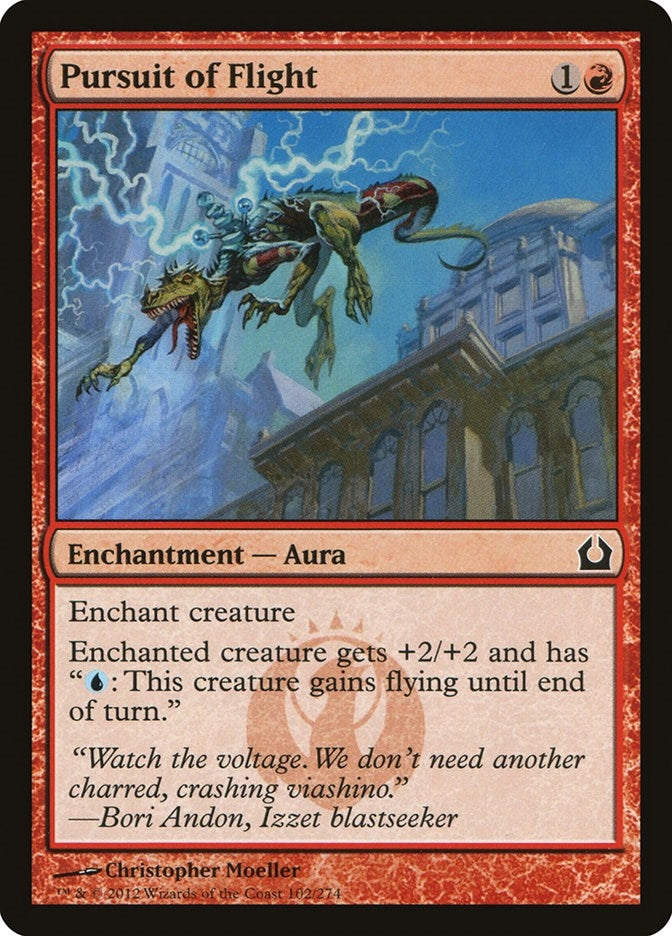 Image for Pursuit of Flight (102) [Return to Ravnica] - Magic: The Gathering