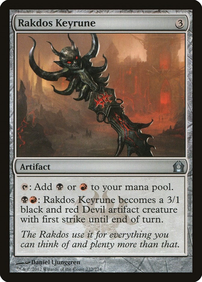Image for Rakdos Keyrune (232) [Return to Ravnica] - Magic: The Gathering