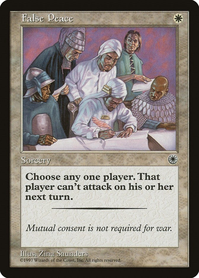 Image for False Peace [Portal] - Magic: The Gathering