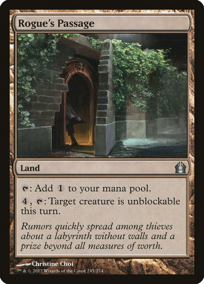 Image for Rogue's Passage (245) [Return to Ravnica] - Magic: The Gathering