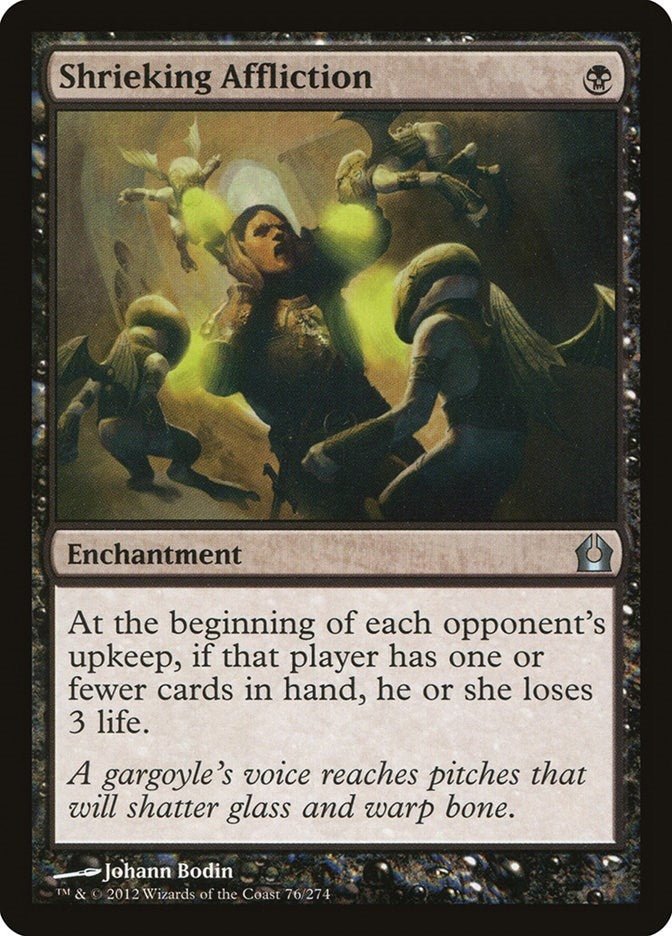 Image for Shrieking Affliction (76) [Return to Ravnica] - Magic: The Gathering