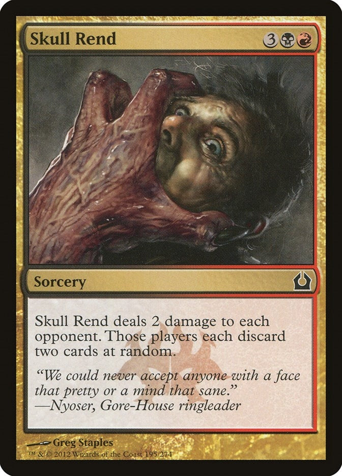 Image for Skull Rend (195) [Return to Ravnica] - Magic: The Gathering