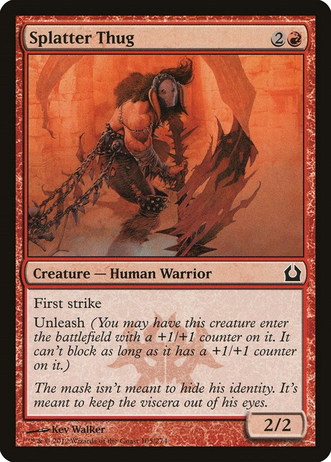 Image for Splatter Thug (105) [Return to Ravnica] - Magic: The Gathering