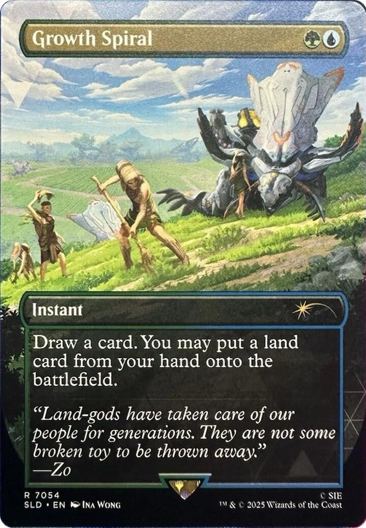 Image for Growth Spiral (7054) [Secret Lair Drop Series] - Magic: The Gathering