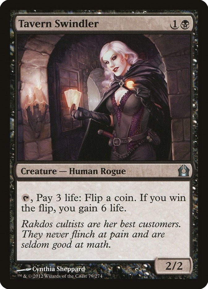 Image for Tavern Swindler (79) [Return to Ravnica] - Magic: The Gathering