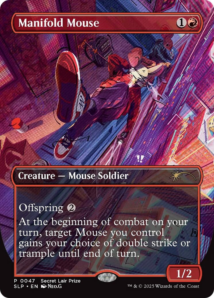 Image for Manifold Mouse (47) [Secret Lair Showdown] - Magic: The Gathering