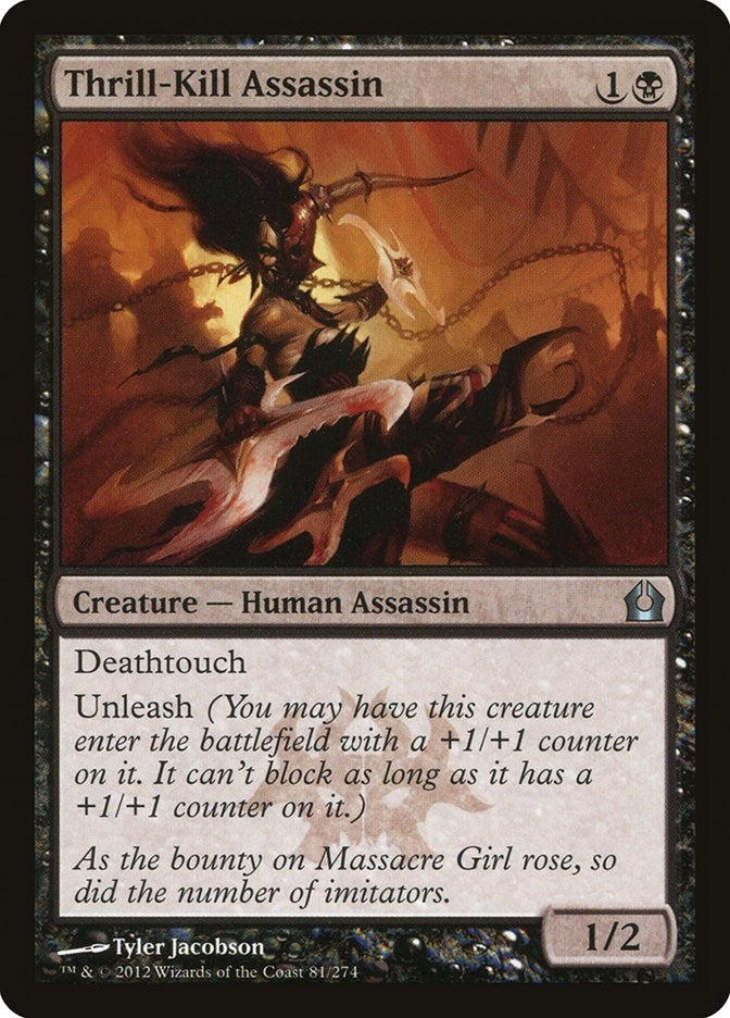 Image for Thrill-Kill Assassin (81) [Return to Ravnica] - Magic: The Gathering