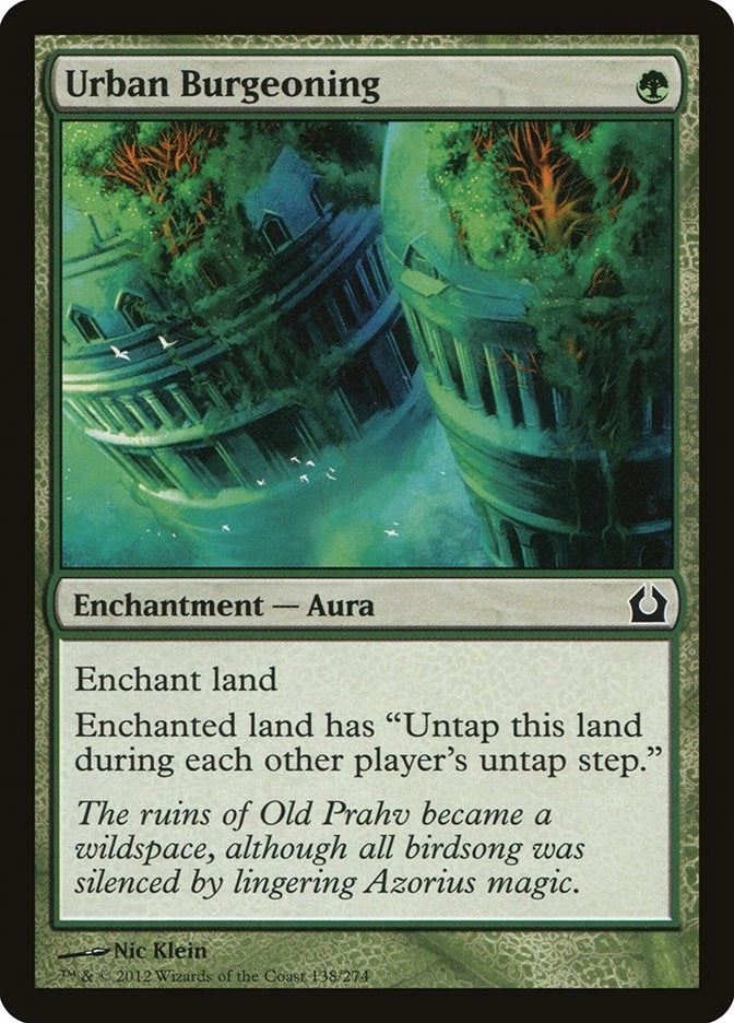 Image for Urban Burgeoning (138) [Return to Ravnica] - Magic: The Gathering