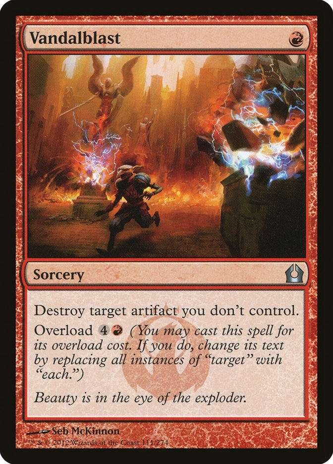Image for Vandalblast (111) [Return to Ravnica] - Magic: The Gathering