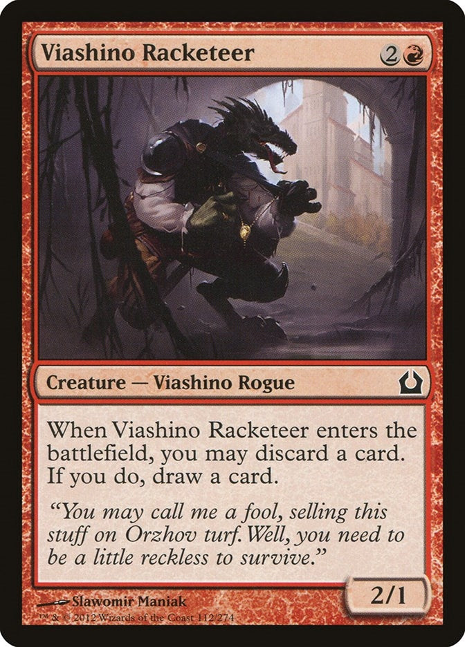 Image for Viashino Racketeer (112) [Return to Ravnica] - Magic: The Gathering