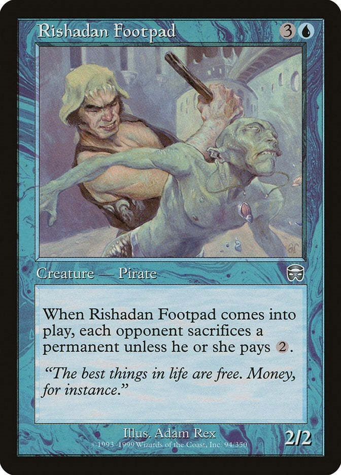 Image for Rishadan Footpad (94) [Mercadian Masques] - Magic: The Gathering