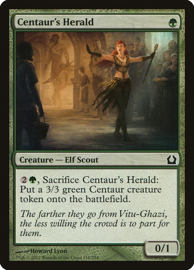 Image for Centaur's Herald (118) [Return to Ravnica] - Magic: The Gathering