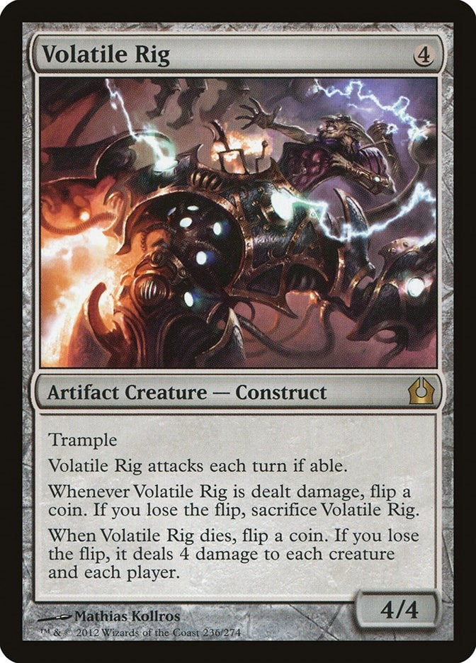 Image for Volatile Rig (236) [Return to Ravnica] - Magic: The Gathering