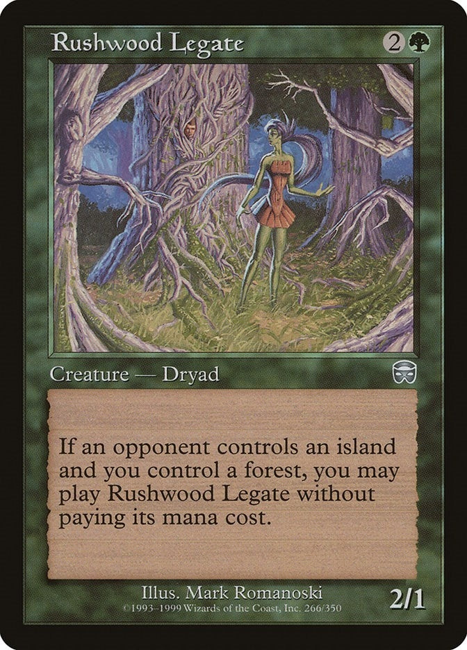 Image for Rushwood Legate (266) [Mercadian Masques] - Magic: The Gathering