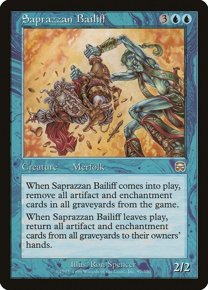 Image for Saprazzan Bailiff (97) [Mercadian Masques] - Magic: The Gathering