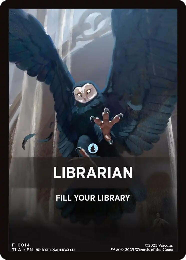 Image for Librarian Theme Card (14) [Avatar: The Last Airbender] - Magic: The Gathering