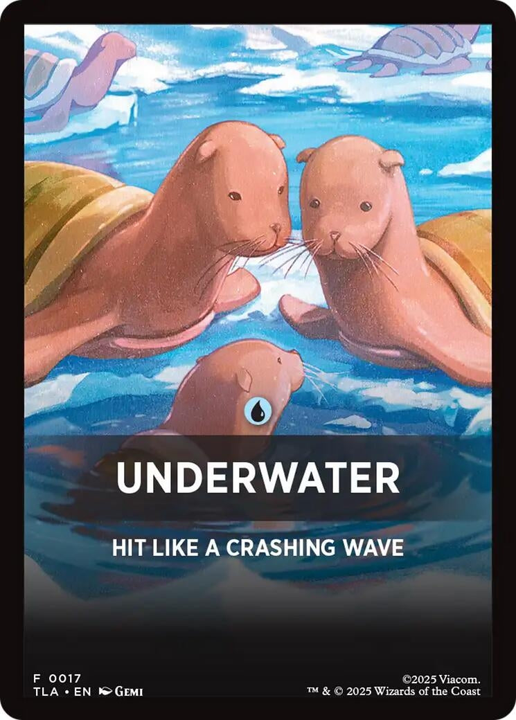 Image for Underwater Theme Card (17) [Avatar: The Last Airbender] - Magic: The Gathering